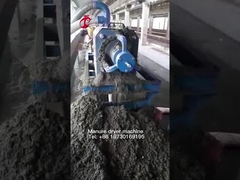 Máquina secadora de estiércol de desecho de pollo para uso en granjas avícolas Sandy