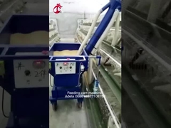 Un tipo y tipo carro de alimentación Adela de H del pollo automático del tamaño del arreglo para requisitos particulares