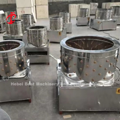 Pollo industrial del sistema de proceso de la parrilla de China que despluma el iris de la máquina