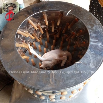 cortador de la máquina de proceso del pollo 220v y desplume para la granja avícola Sandy de la parrilla