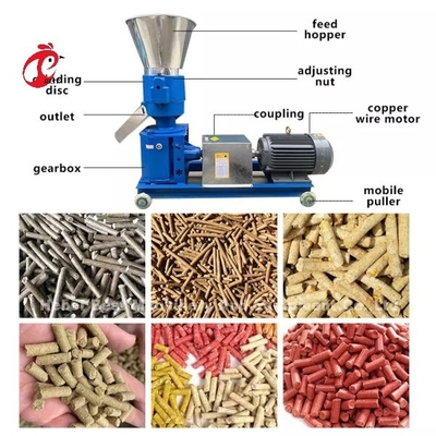 Máquina para fabricar pellets de pollo para alimentación de ganado Mia