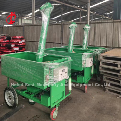 Carrito automático de alimentación de pollos Cajera de aves de corral de alimentación Rosa