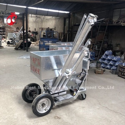 El carro de alimentación del pollo automático diseñó para la granja avícola Sandy de la jaula de batería del pollo