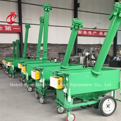 Carro de alimentación del pollo automático de la batería recargable para la estrella de la jaula de batería del pollo