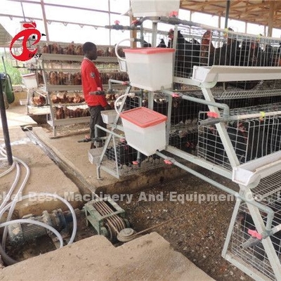 tipo máquina del raspador de 220V 380V del retiro del abono para la estrella de la casa de pollo de las aves de corral