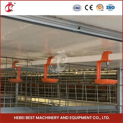 Tipo automático día viejo Chick Pullet Cage High Capacity Adela de la vida útil de la jaula moderna larga H de las aves de corral