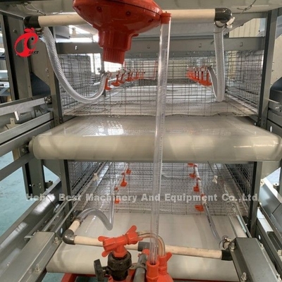 Tipo sistema Doris Shi de 4 gradas H de la jaula de Chick Brooder Cage Pullet Chicks