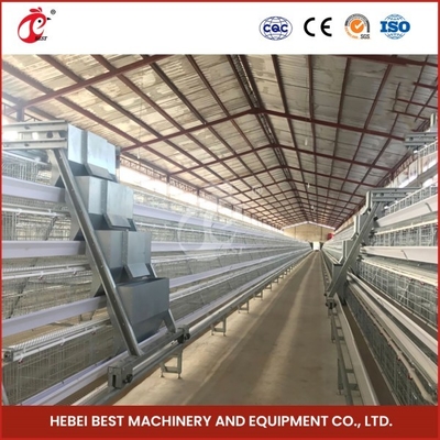 Cage Mesh Tipo H Broiler Cage de pollo con ventilación para aves sanas