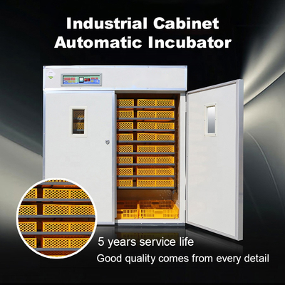 Huevo automático industrial que trama la ventana panorámica de la Doble-capa de la incubadora 220v