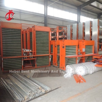 Sistema de alimentación 1.5KW 380V Doris de las aves de corral de la jaula semi automática de la capa