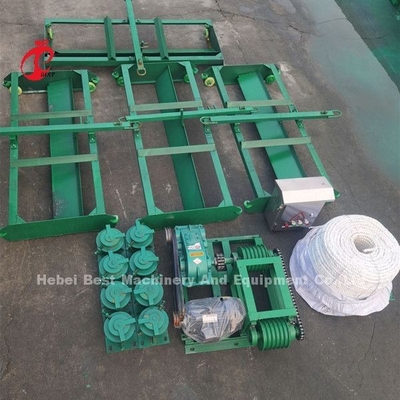 Máquina de proceso inútil del pollo de 3 raspadores, ruedas Doris del raspador 8 del abono del pollo