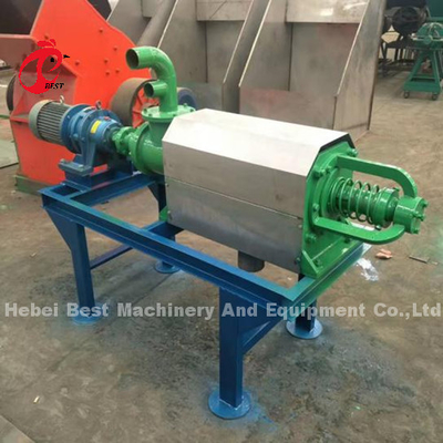 Procesamiento de estiércol Máquina de deshidratación de estiércol Máquina de secado de estiércol para secar las heces de pollo Doris