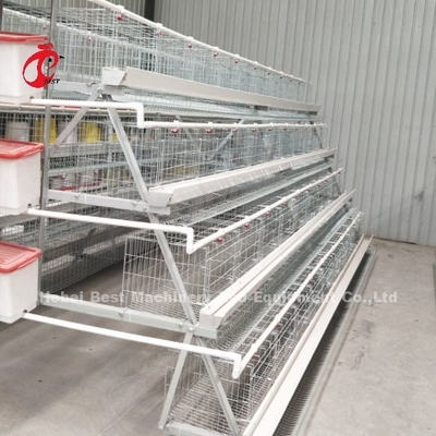 Precio de la jaula de batería de 4 gallinas de las gradas en Nigeria, jaula Rose de la capa del pollo de 5 puertas