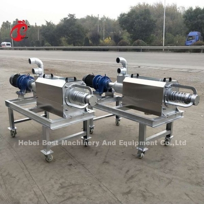sistema de proceso del abono 2ton ISO, máquina del abono del pollo para el abono de limpieza Adela