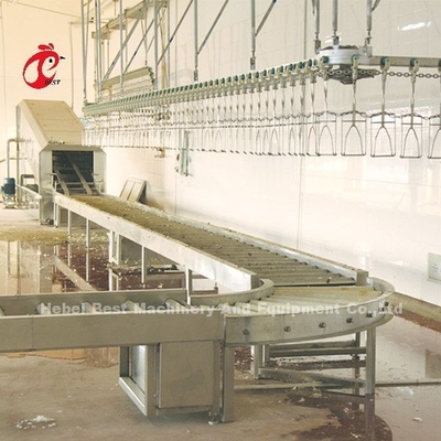 sistema de proceso de la parrilla 220V 4kw, equipo Doris de la matanza del pollo de los Ss 304
