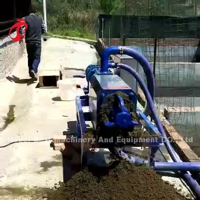 sistema de proceso del abono del pollo 220V, estrella de desecación de la máquina del abono de las aves de corral