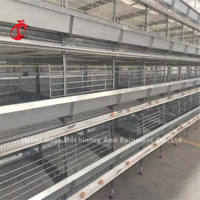 Tipo jaula de 120 pollos A de batería de la capa de equipo Mia de las aves de corral