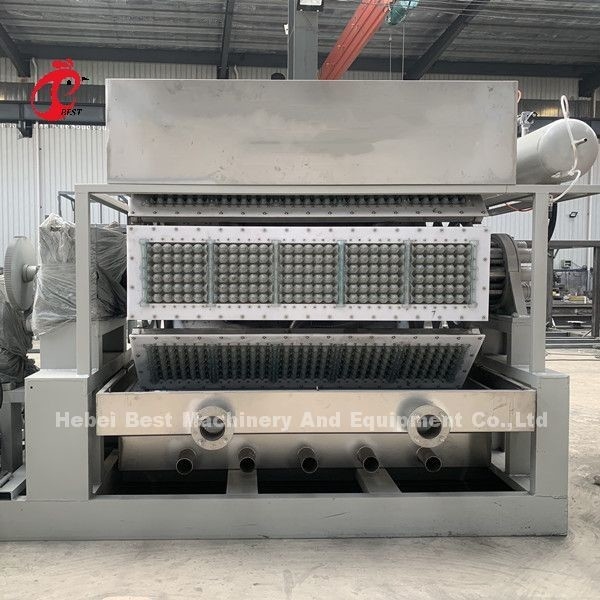 Huevo semi automático que clasifica el sistema 7.5kw, huevo de aluminio Tray Making Machine Doris
